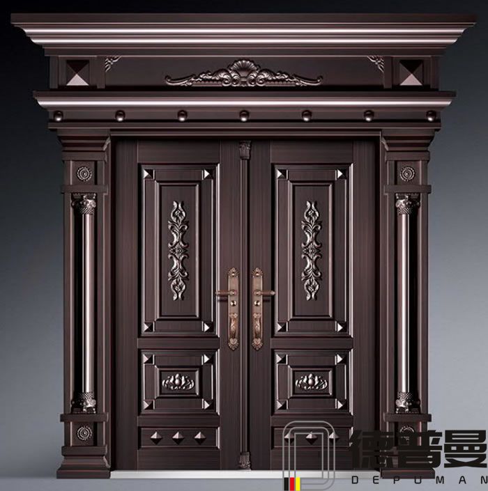 豪華別墅鋅合金拼接門