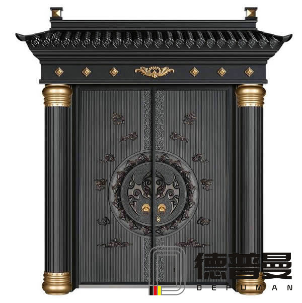 羅馬柱別墅大門(mén)