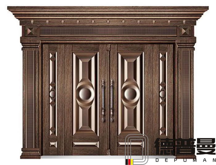 豪華別墅鋅合金拼接門