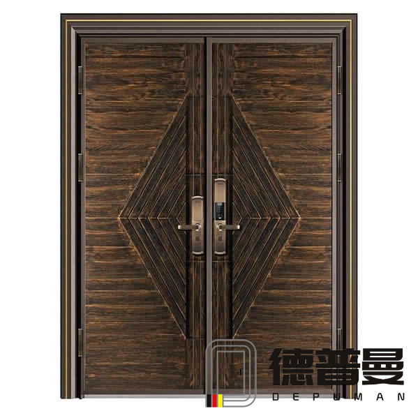 中式豪華別墅鑄鋁門